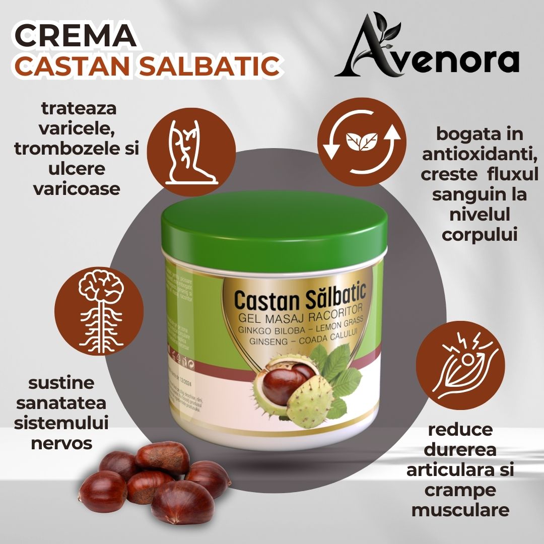 Crema Castan Salbatic