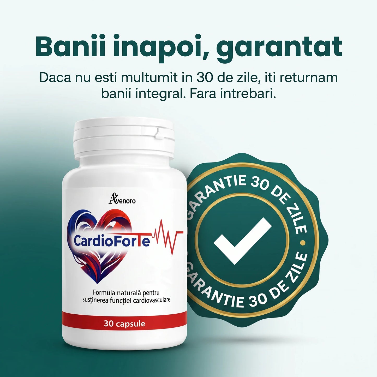 CardioForte - Susține funcția cardiovasculară