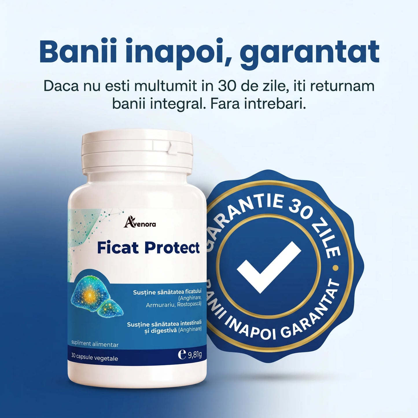Ficat Protect - Ficat sănătos și digestie ușoară (test)