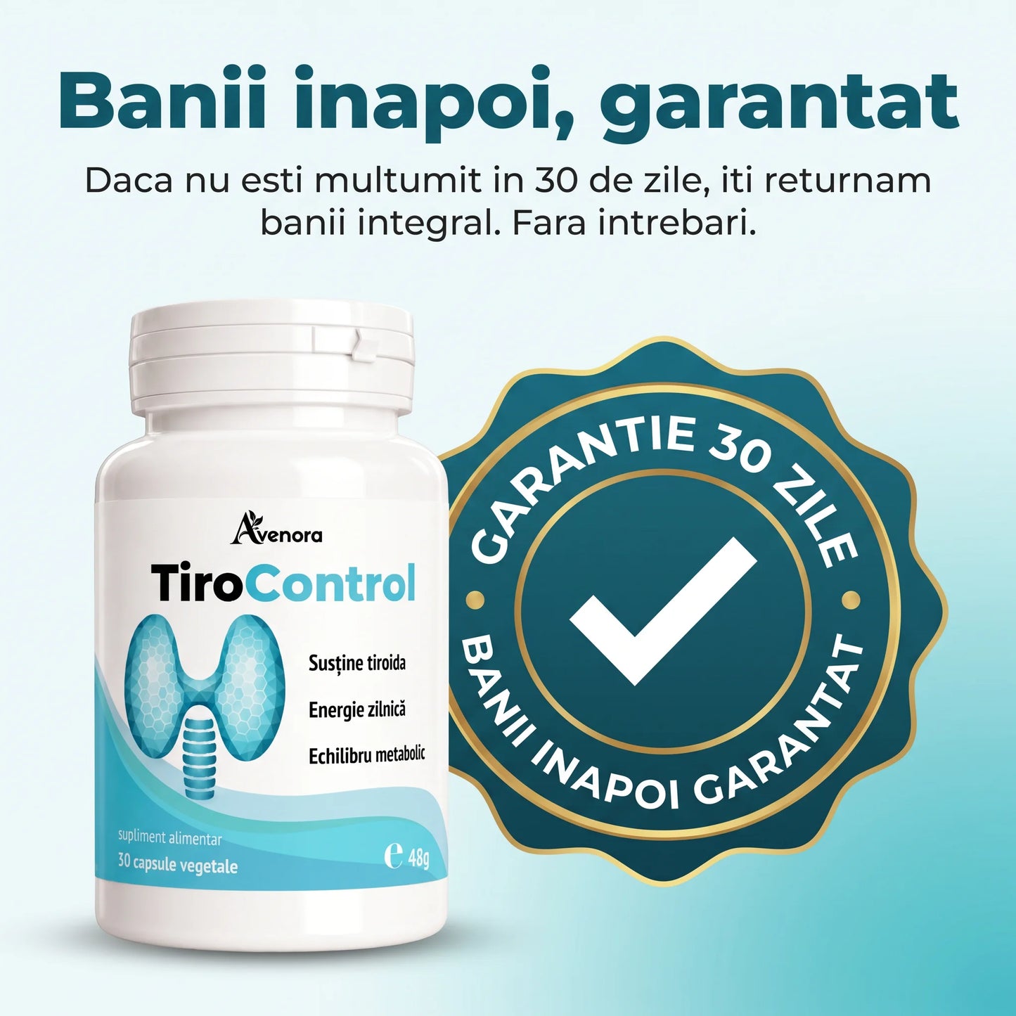 TiroControl - Echilibru pentru tiroidă și metabolism (test)