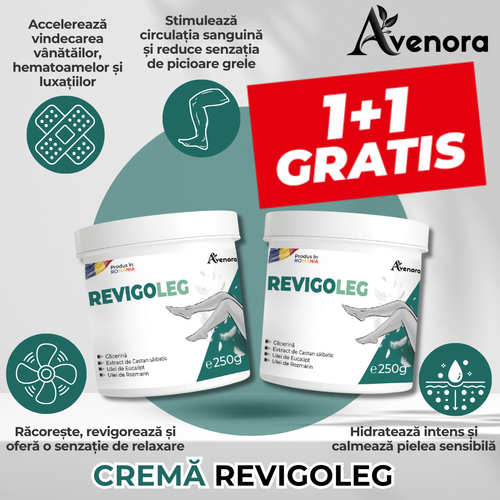 RevigoLeg - Crema pentru Varice si Picioare Obosite