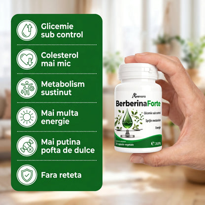 BerberinaForte - Sprijin pentru metabolism și vitalitate (test)