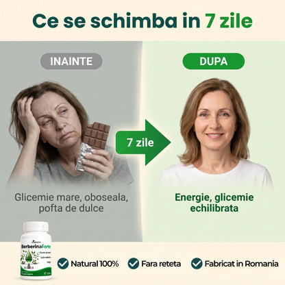 BerberinaForte - Sprijin pentru metabolism și vitalitate (test)