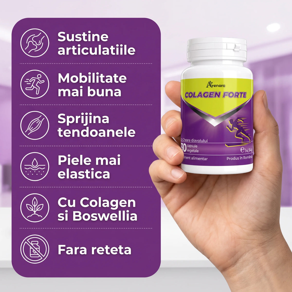 ColagenForte – Sprijin pentru oase si articulatii