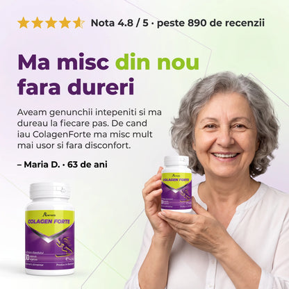 ColagenForte – Sprijin pentru oase si articulatii