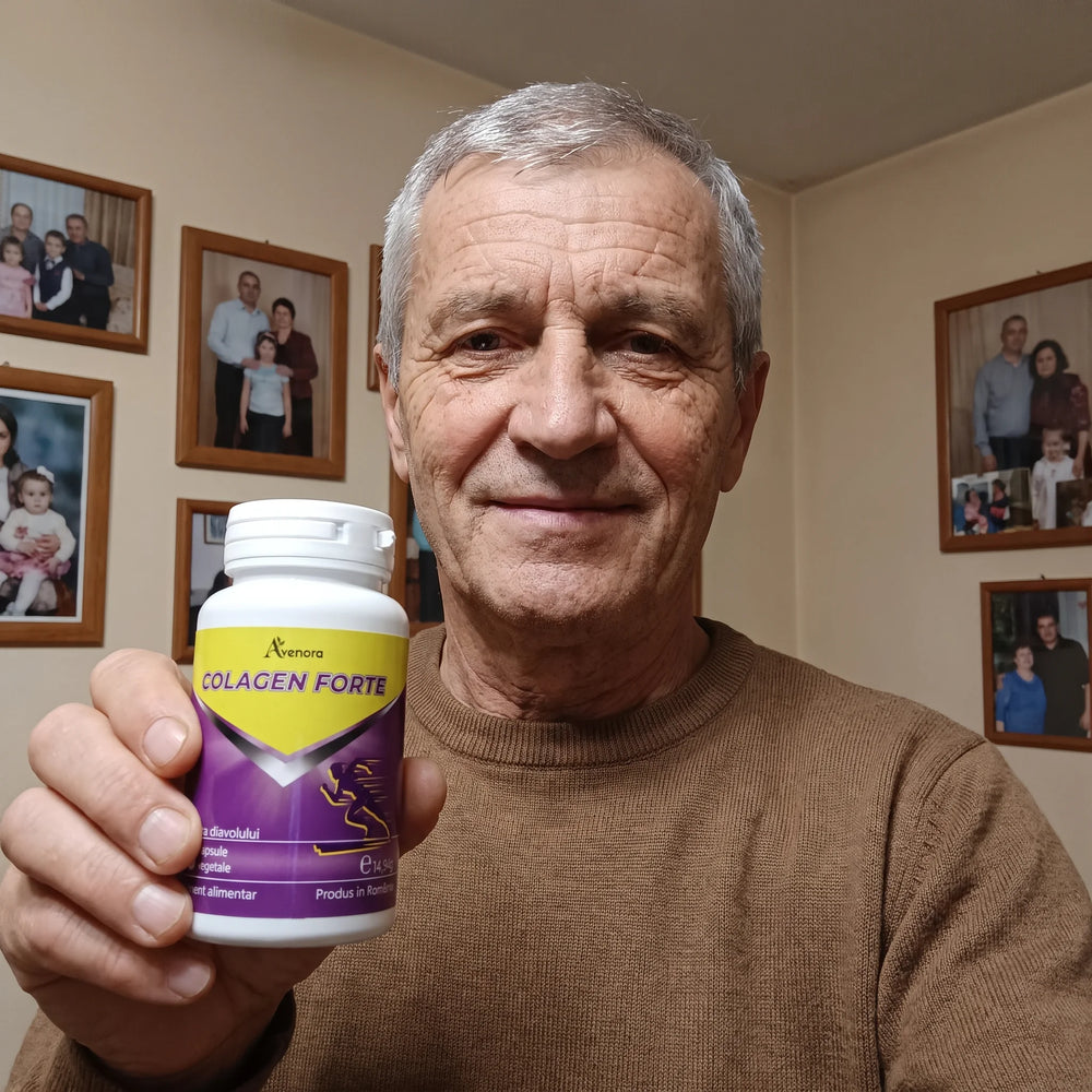 Gheorghe Popa, client Avenora care folosește ColagenForte