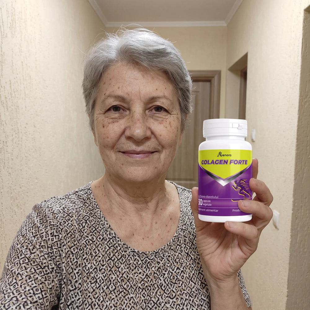 Elena Dumitru, clientă Avenora care folosește ColagenForte