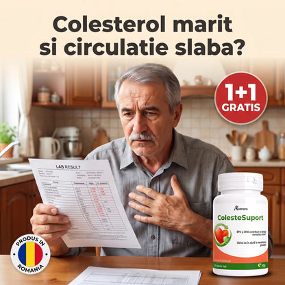 ColesteSuport - Sprijin natural pentru colesterol și circulație (test)