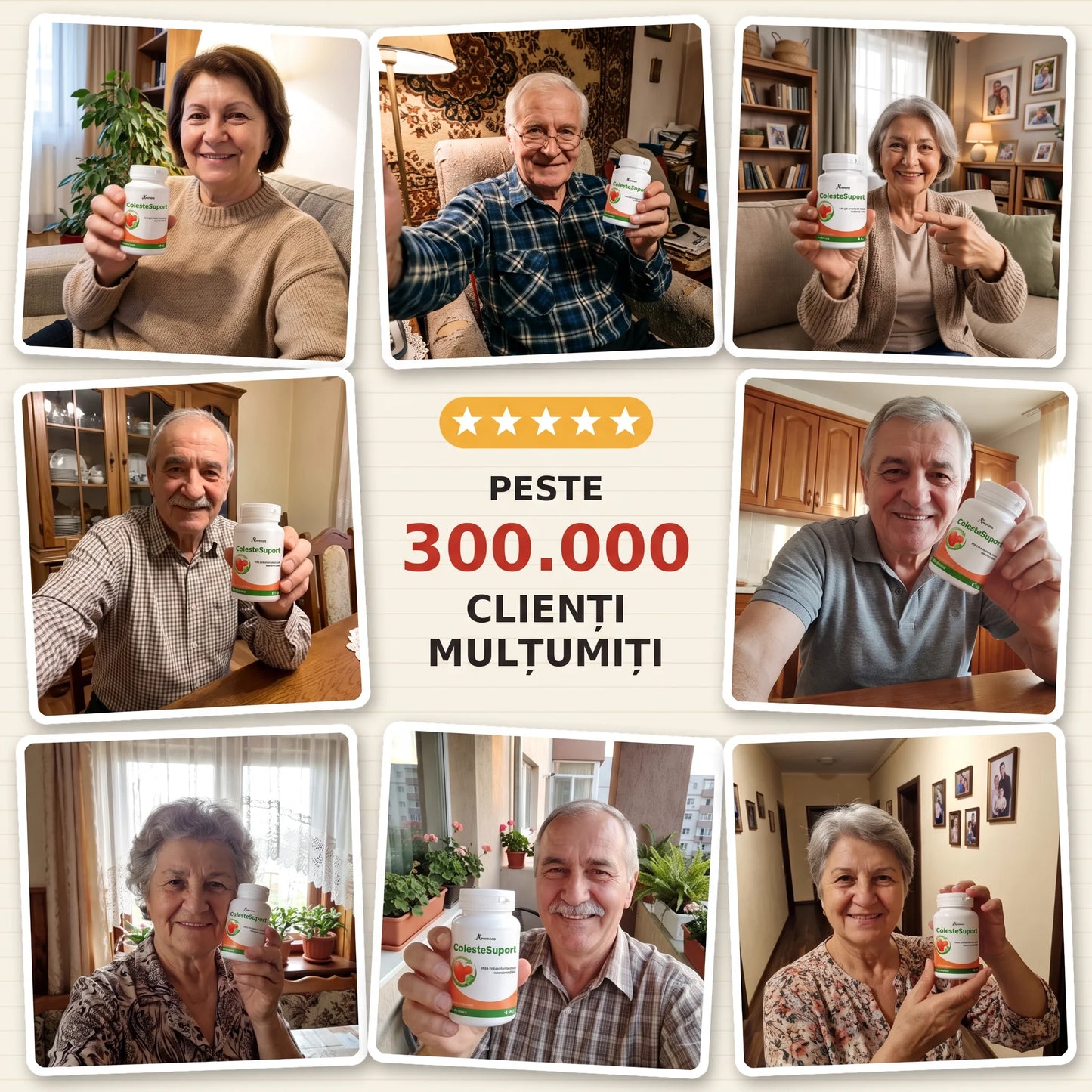 ColesteSuport - Sprijin natural pentru colesterol și circulație (test)