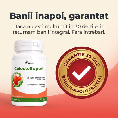 ColesteSuport - Sprijin natural pentru colesterol și circulație (test)