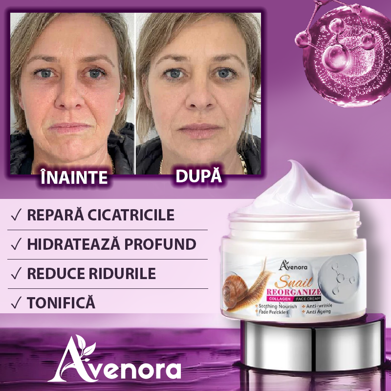 Crema de Fata cu Mucina de Melc si Colagen