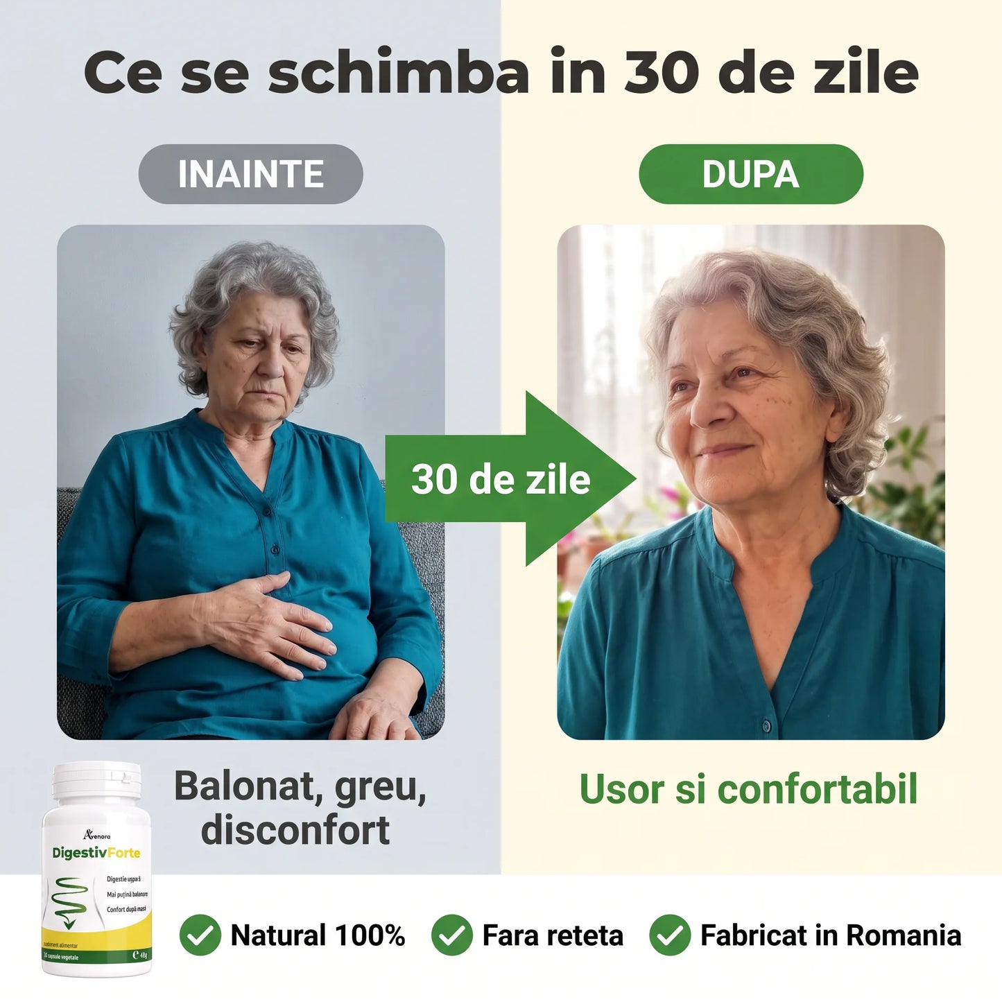 DigestivForte - Digestie ușoară după fiecare masă (test)