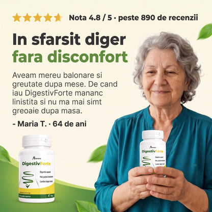 DigestivForte - Digestie ușoară după fiecare masă (test)
