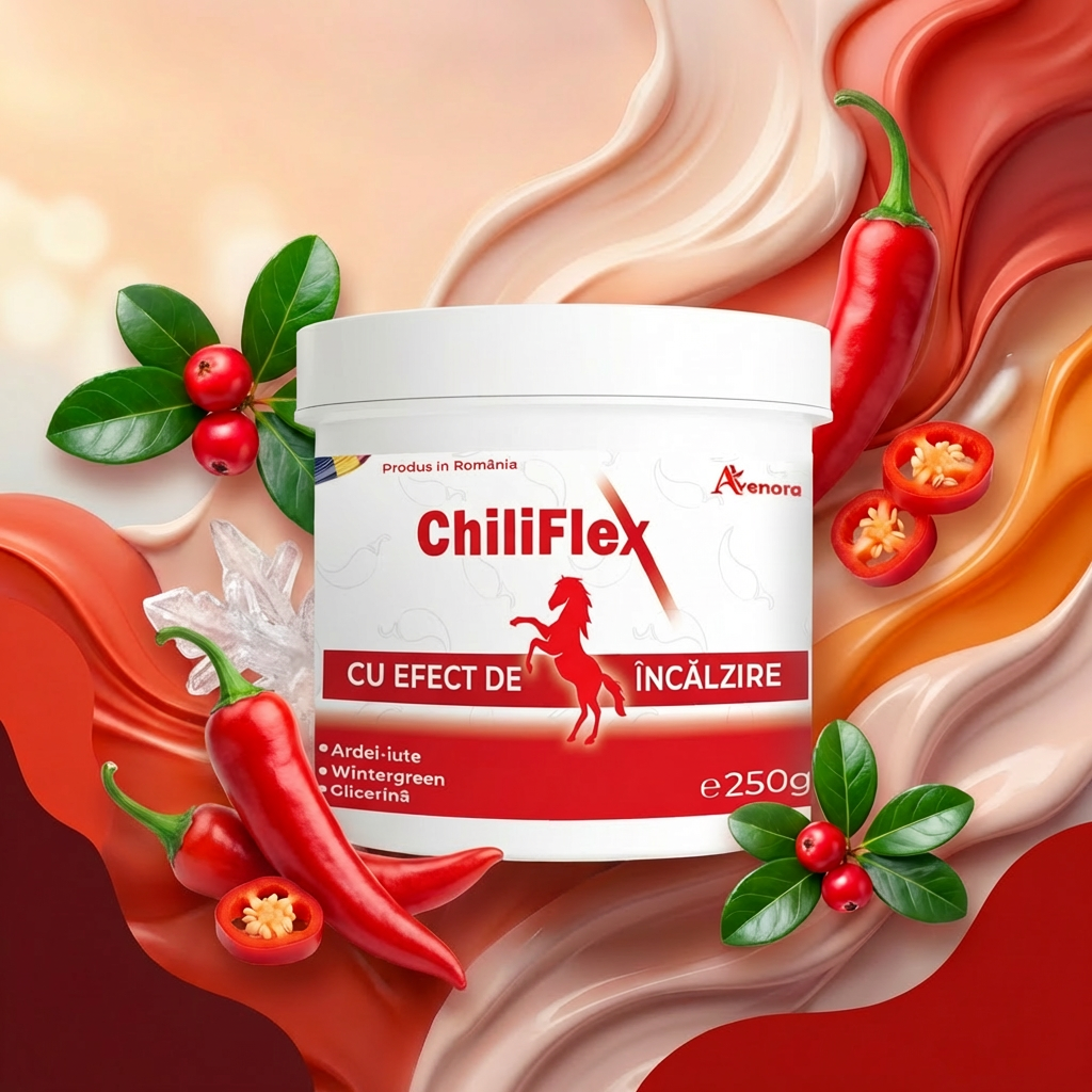 ChiliFlex - Crema cu Ardei Iute pentru Dureri Musculare
