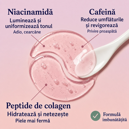 Masca pentru ochi, Peptide Collagen, 60 buc.