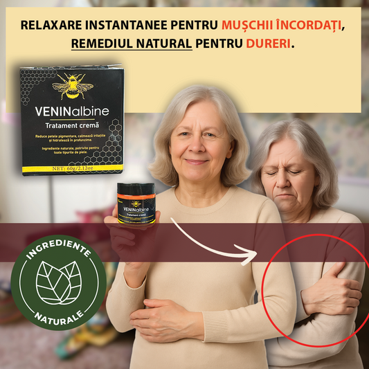 Crema pentru piele cu venin de albine