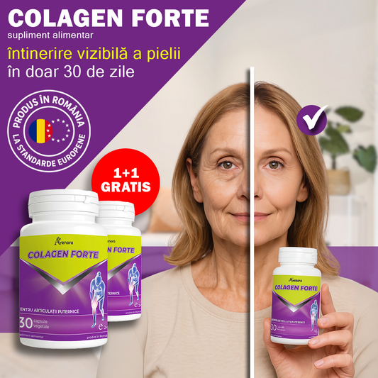 ColagenForte – Ridurile dispar, Pielea e întinerită