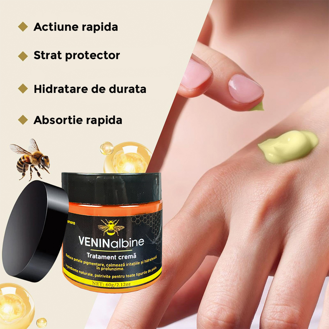 Crema pentru piele cu venin de albine