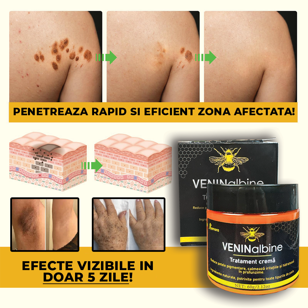 Crema pentru piele cu venin de albine