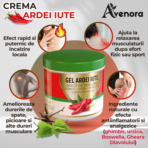 Crema-Gel Ardei Iute