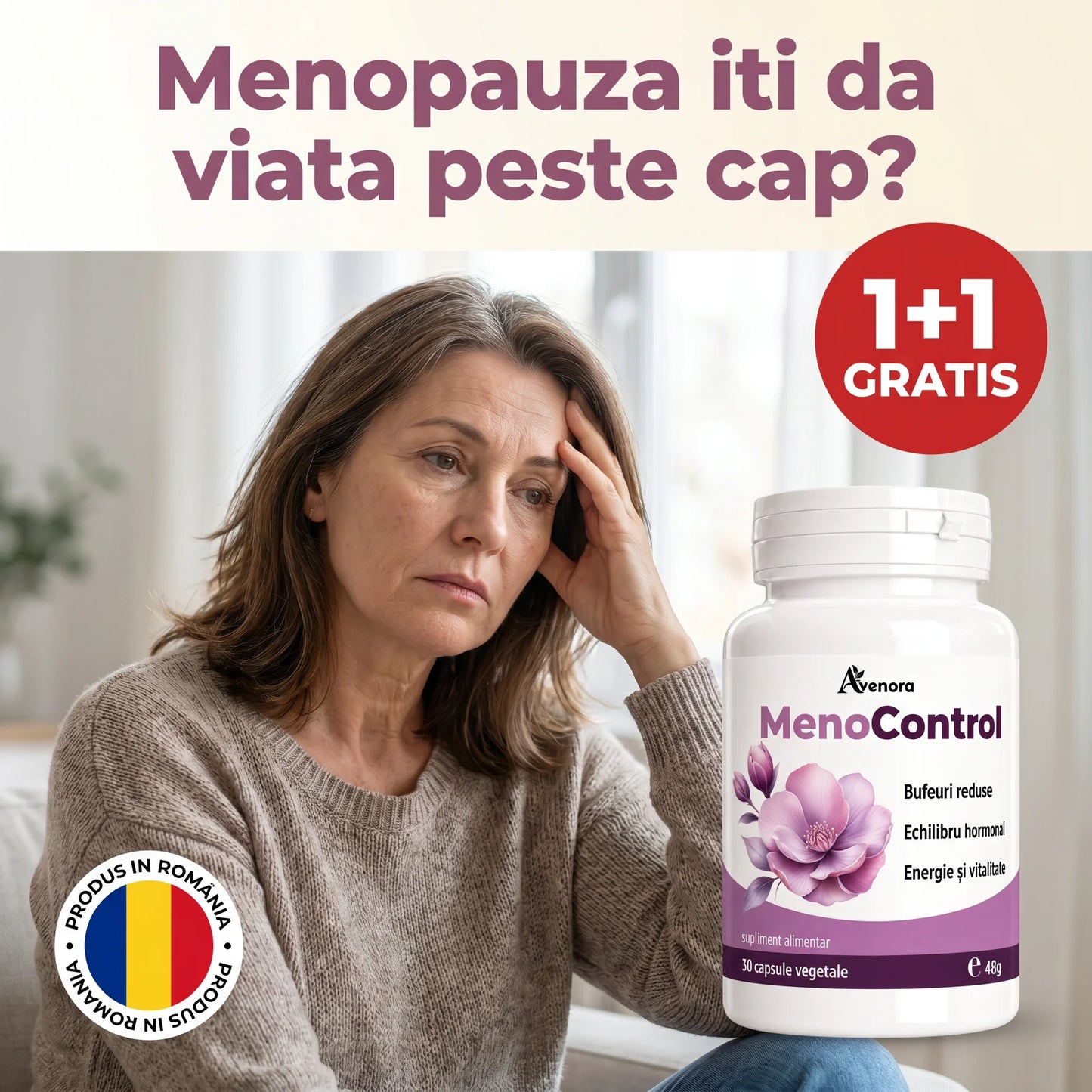 MenoControl - Stare de bine în perioada menopauzei (test)