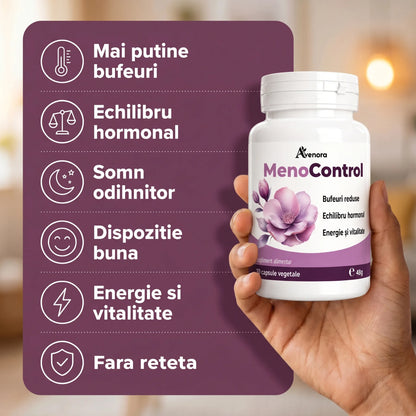 MenoControl - Stare de bine în perioada menopauzei (test)