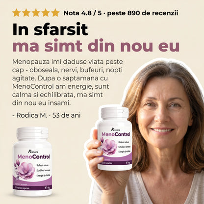 MenoControl - Stare de bine în perioada menopauzei (test)