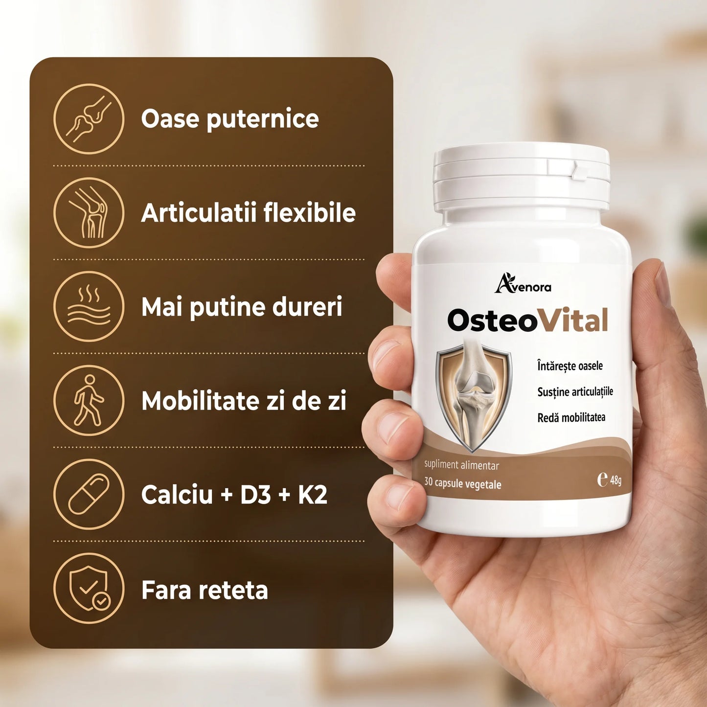 OsteoVital - Oase puternice și articulații flexibile (test)