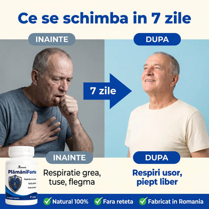 PlamaniForte - Susținere naturală pentru plămâni (test)