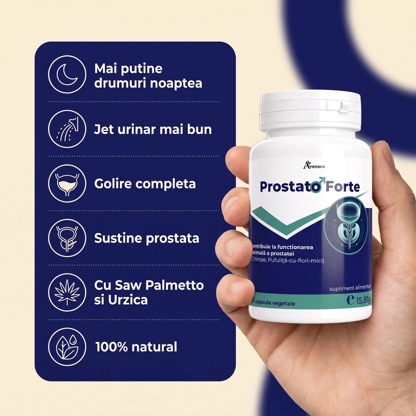 ProstatoForte - Confort urinar și sănătatea prostatei (test)