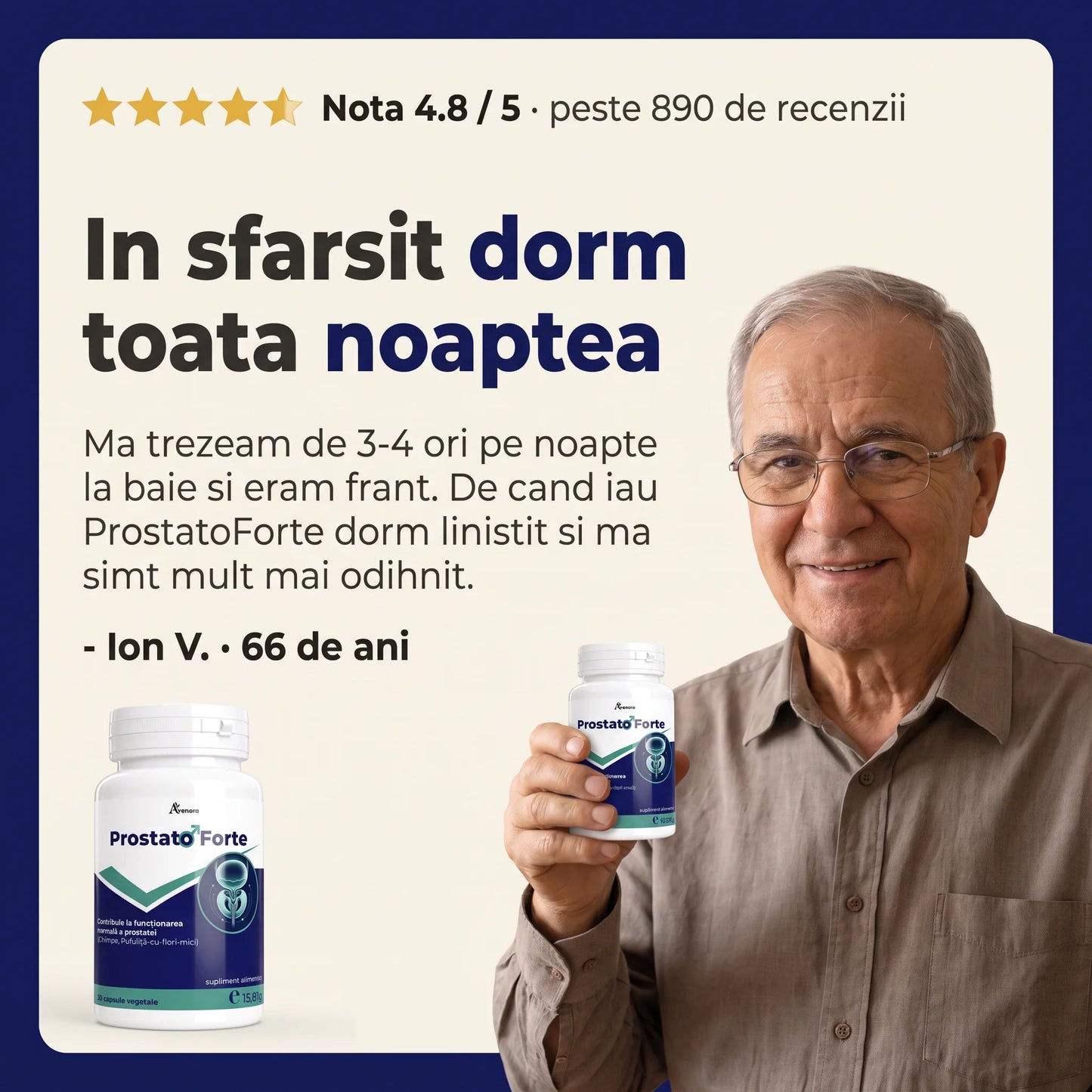 ProstatoForte - Confort urinar și sănătatea prostatei (test)