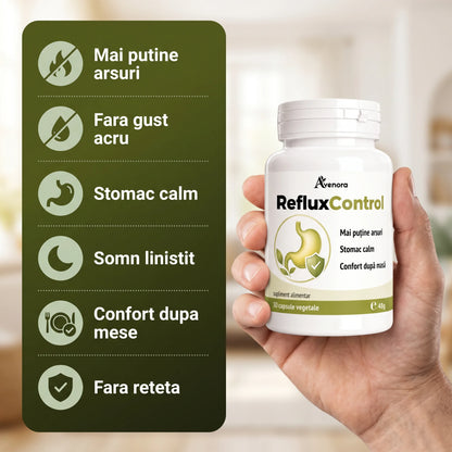 RefluxControl - Confort gastric după fiecare masă (test)