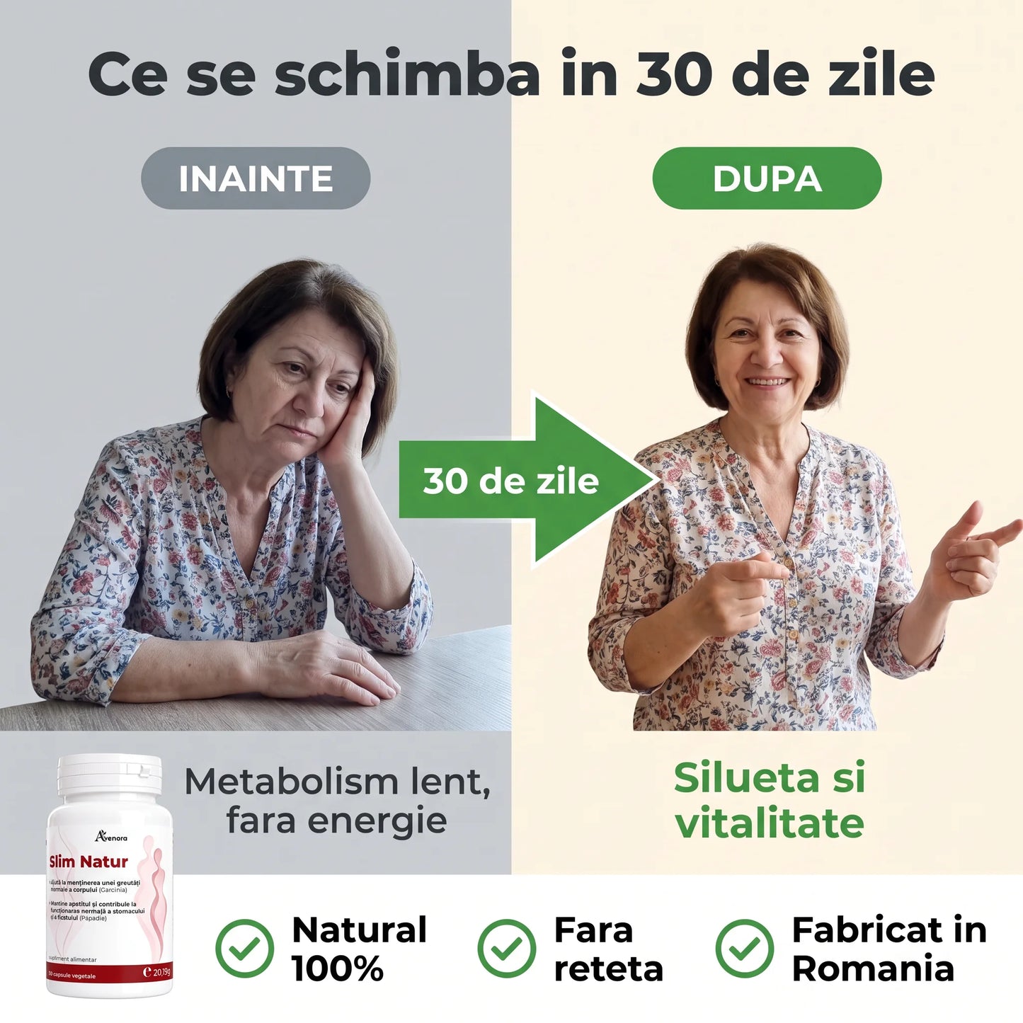 SlimNatur - Sprijin pentru siluetă și vitalitate (test)