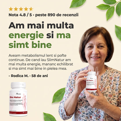 SlimNatur - Sprijin pentru siluetă și vitalitate (test)