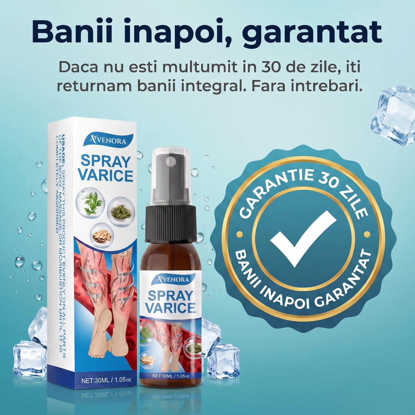 Spray varice test