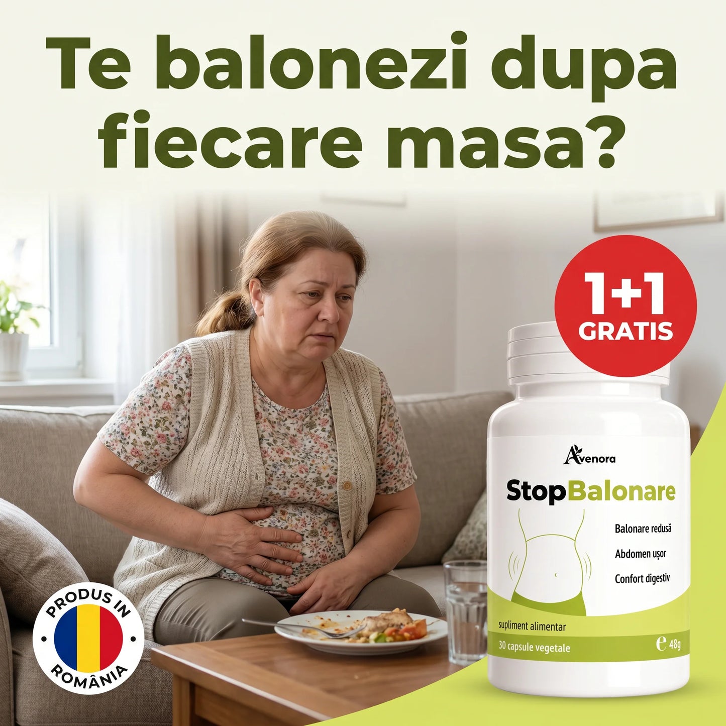 StopBalonare - Mai puțină balonare, mai mult confort (test)