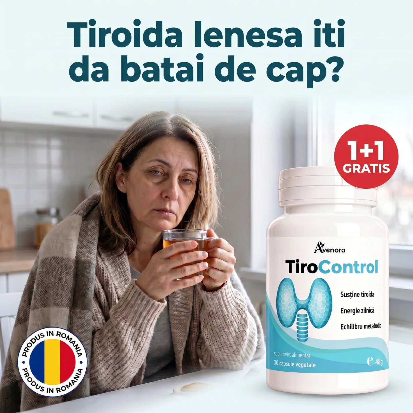 TiroControl - Echilibru pentru tiroidă și metabolism (test)