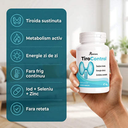TiroControl - Echilibru pentru tiroidă și metabolism (test)